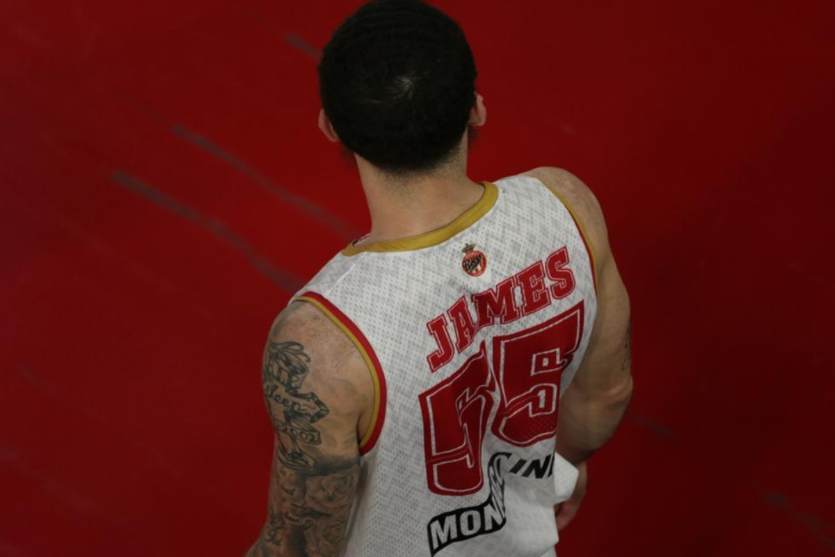 AS Monaco Basket's Mike James