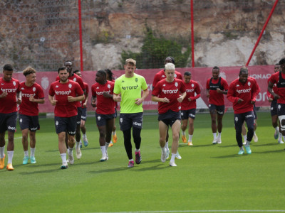 AS Monaco in training