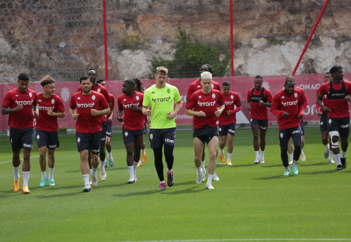 AS Monaco in training