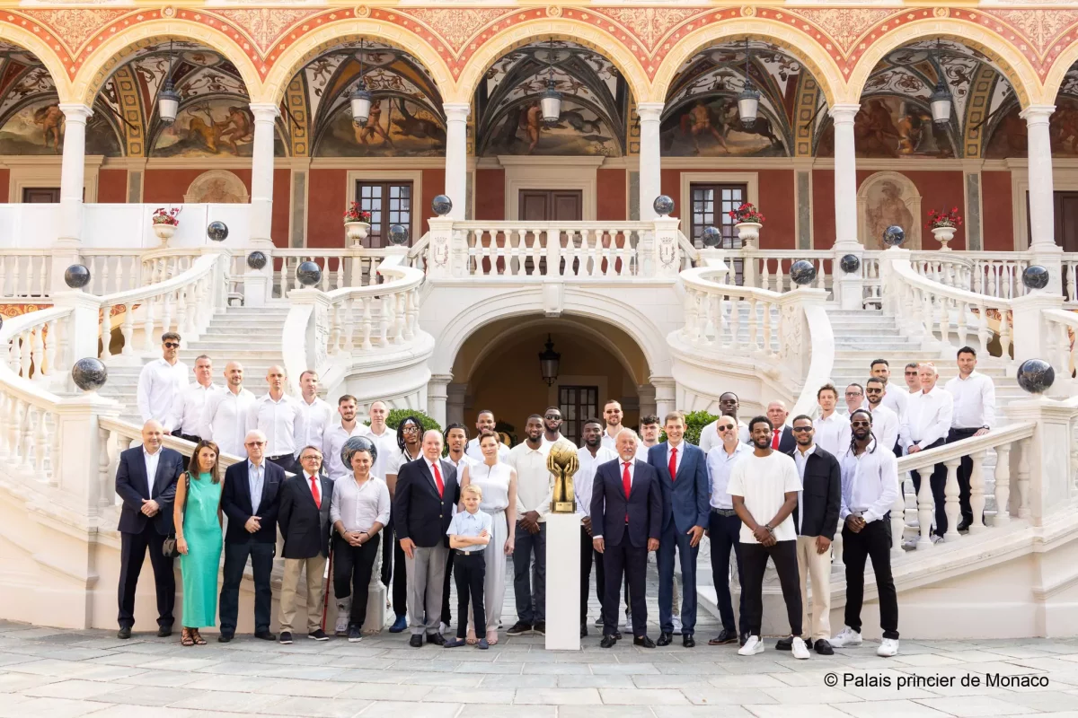 The Roca Team welcomed at the Prince's Palace by the Princely Family
