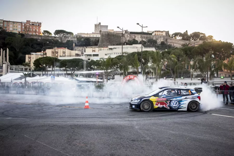Monte-Carlo Rally car in Port Hercule