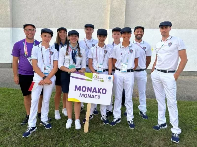 Monaco's European Youth Olympic Festival delegation