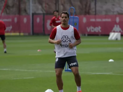 Wissam Ben Yedder in AS Monaco training