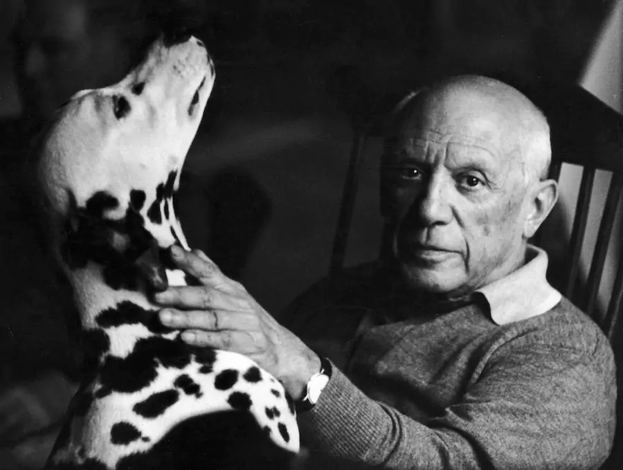 Pablo Picasso at Mas Notre Dame de Vie
