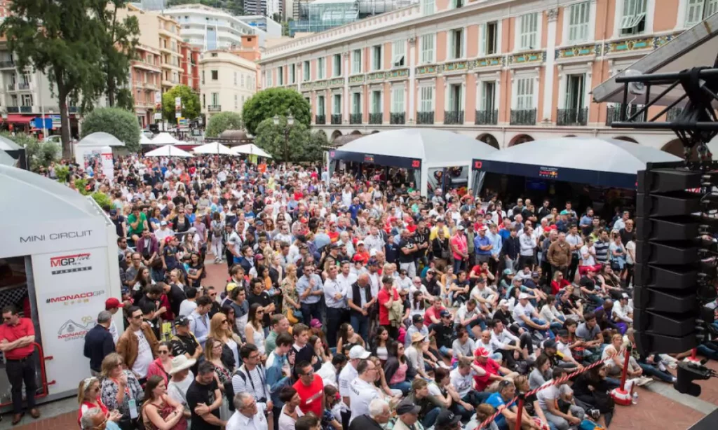 fan zone monaco grand prix