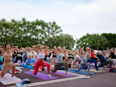 international yoga day kate powers