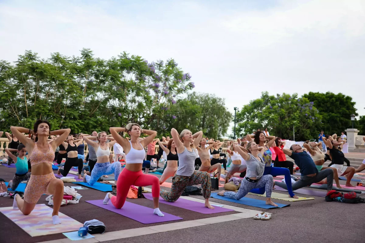 international yoga day kate powers