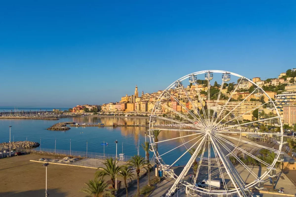 menton beach