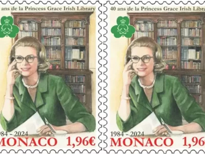 Princess Grace Irish Library stamp