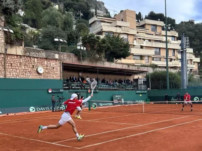 davis cup monaco portugal