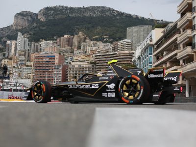 DS Automobiles' Max Günther coming out of the tunnel