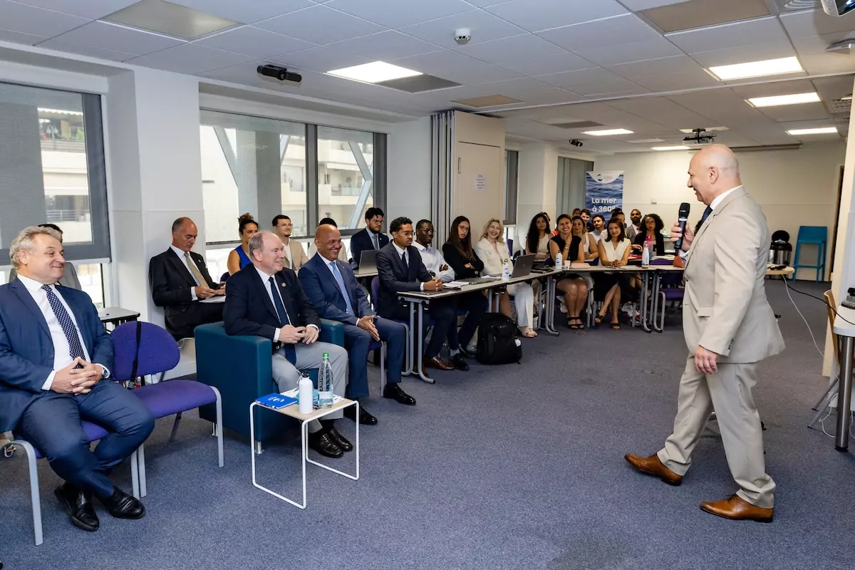Prince Albert joins experts at Monaco Sea Academy for high-level talks on whale conservation