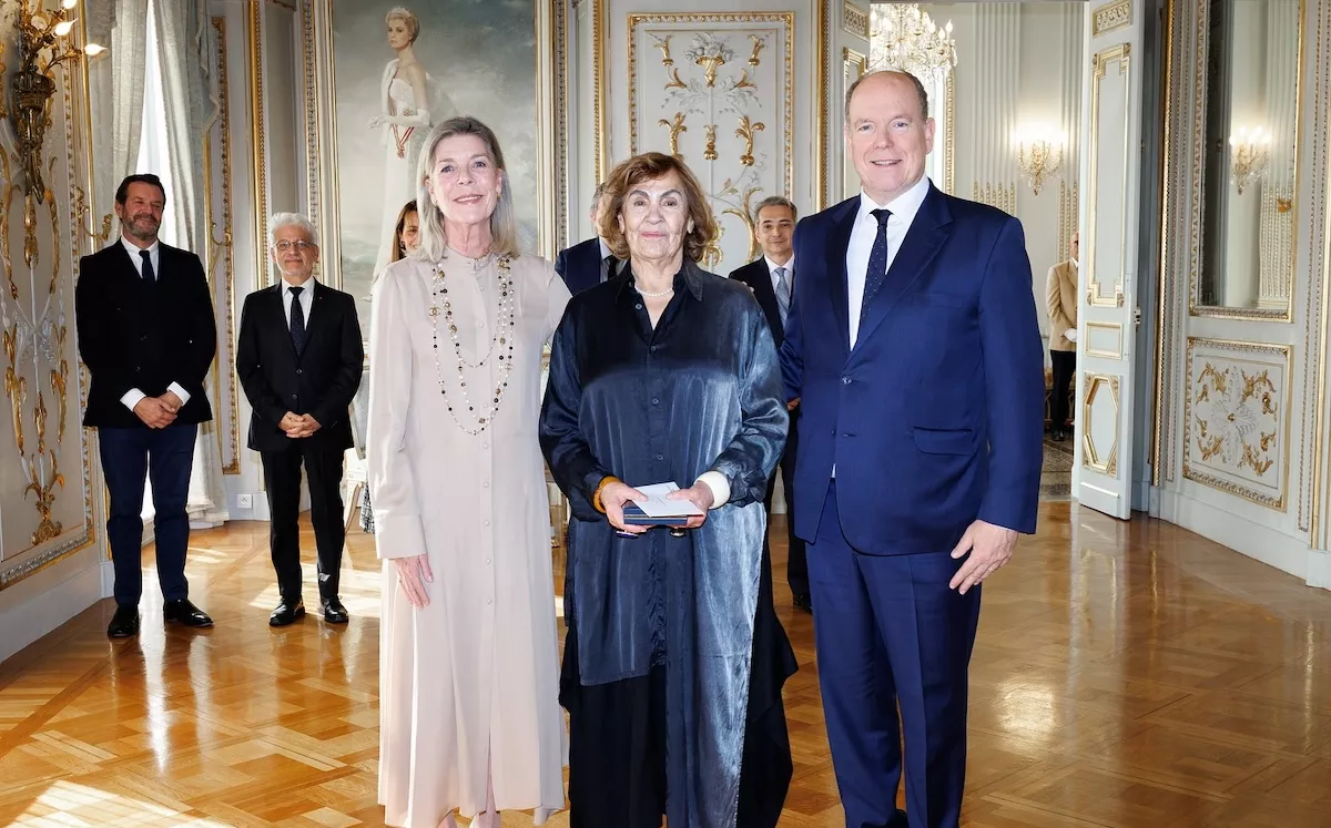 Prince Albert and Princess Caroline honour artists and writers at Prince Pierre Foundation Awards