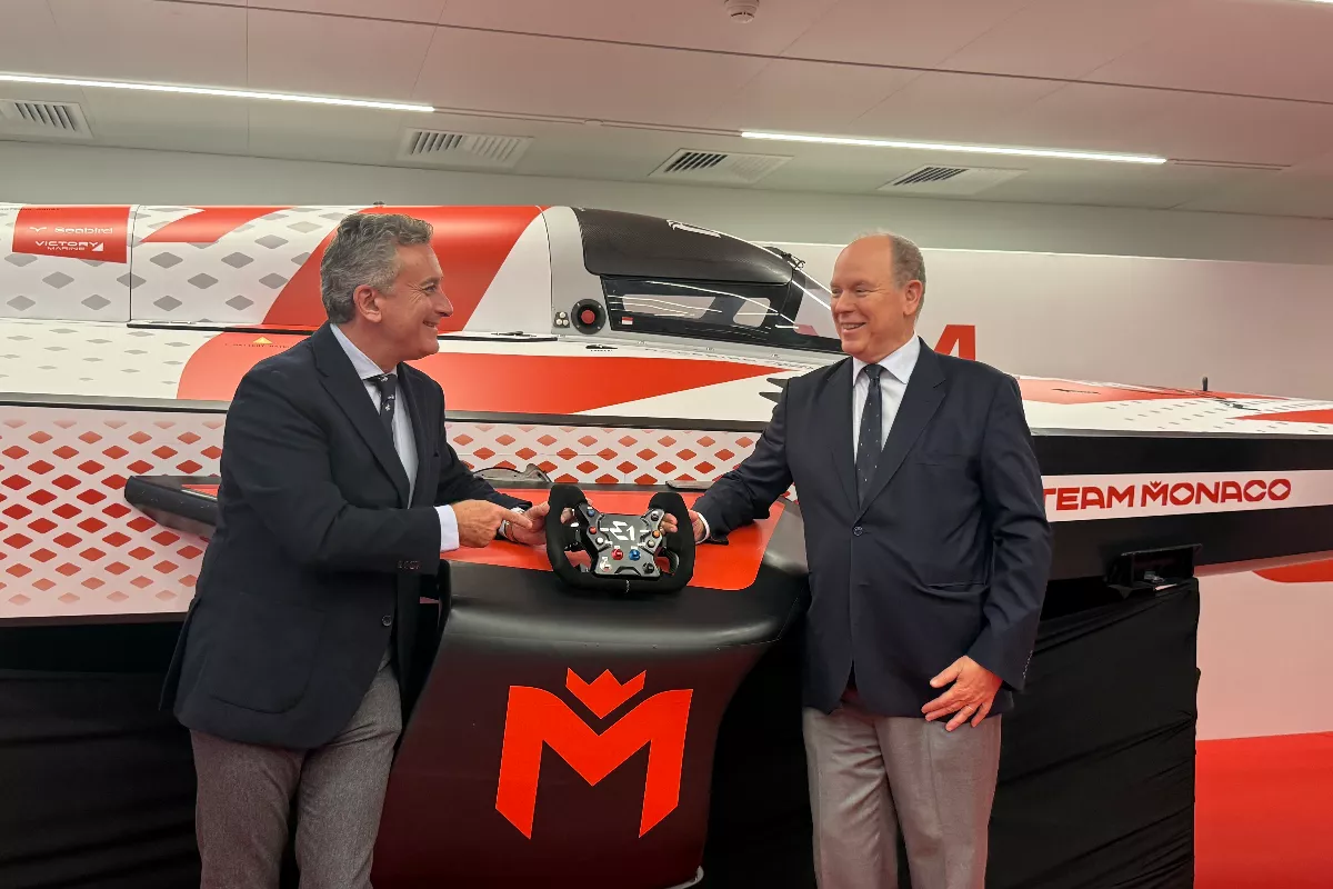 Monaco enters E1 World Champion as Prince unveils electric racing boat
