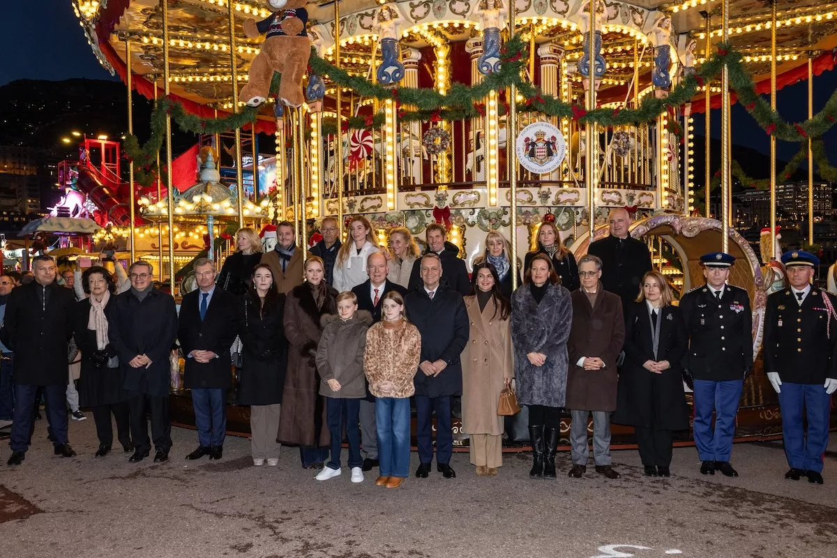 Monaco’s Princely Family opens ‘Teddy Bear Land’ Christmas Village