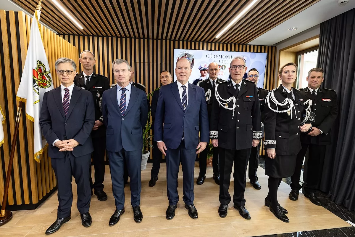 Monaco police report moderate crime levels at annual New Year ceremony