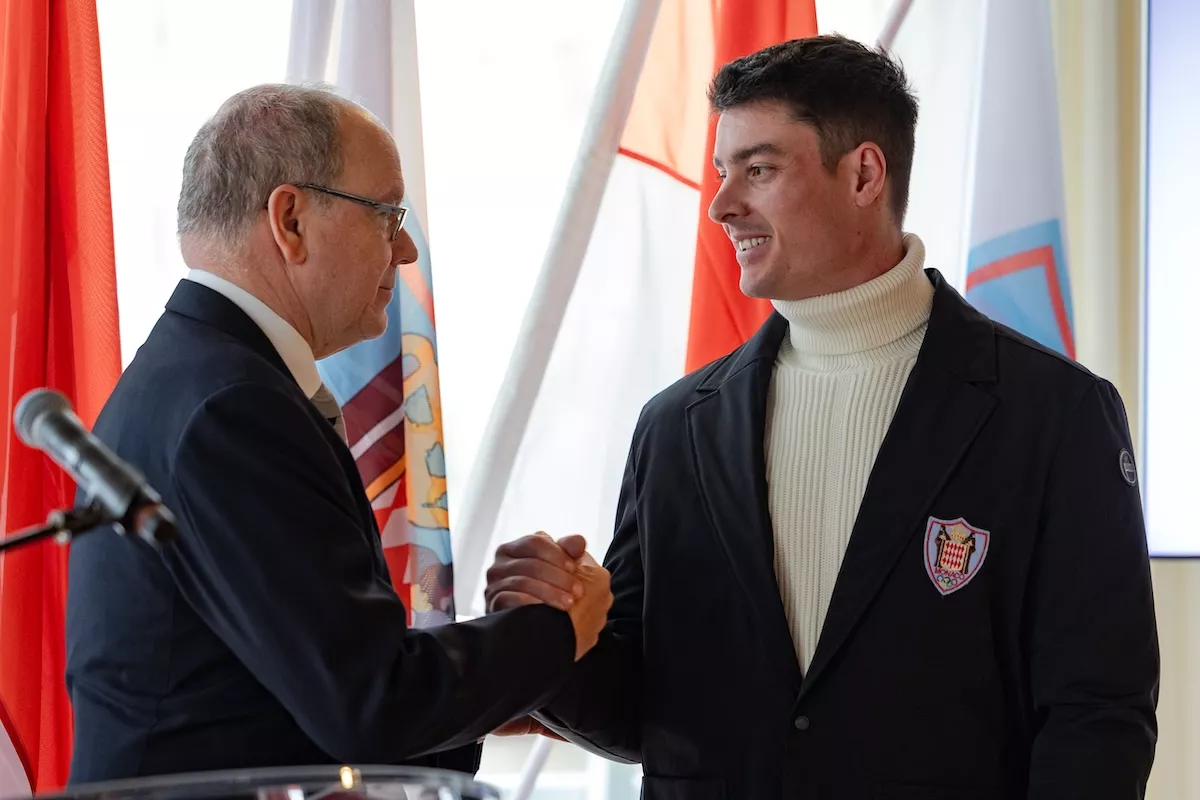 Who is Monaco sending to the Winter Olympics in Italy?