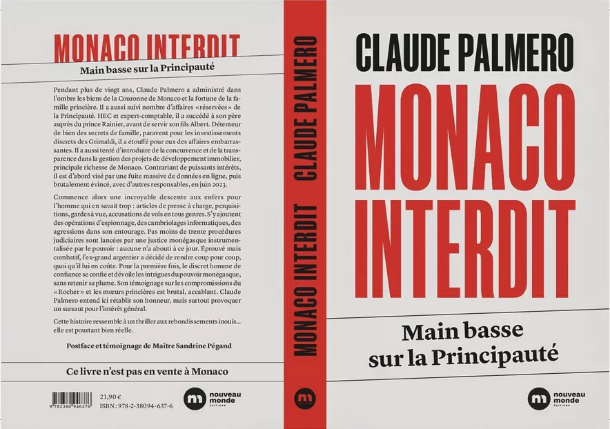 Former palace administrator Claude Palmero publishes tell-all book