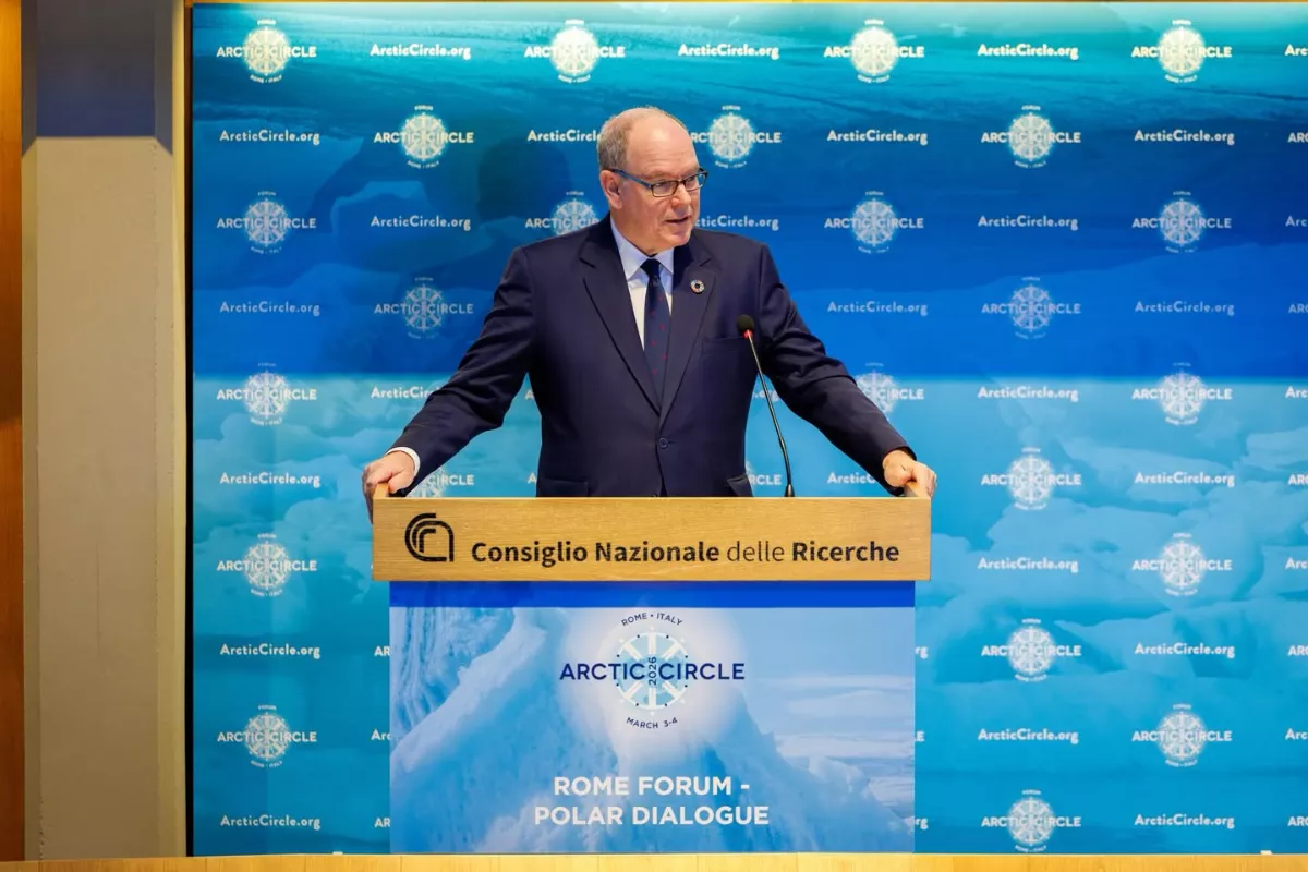 Prince Albert II urges arctic cooperation at Rome’s Arctic Circle Forum