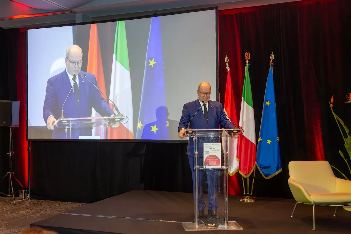 Prince Albert opens Italy-Monaco entrepreneurial forum as bilateral ties strengthen