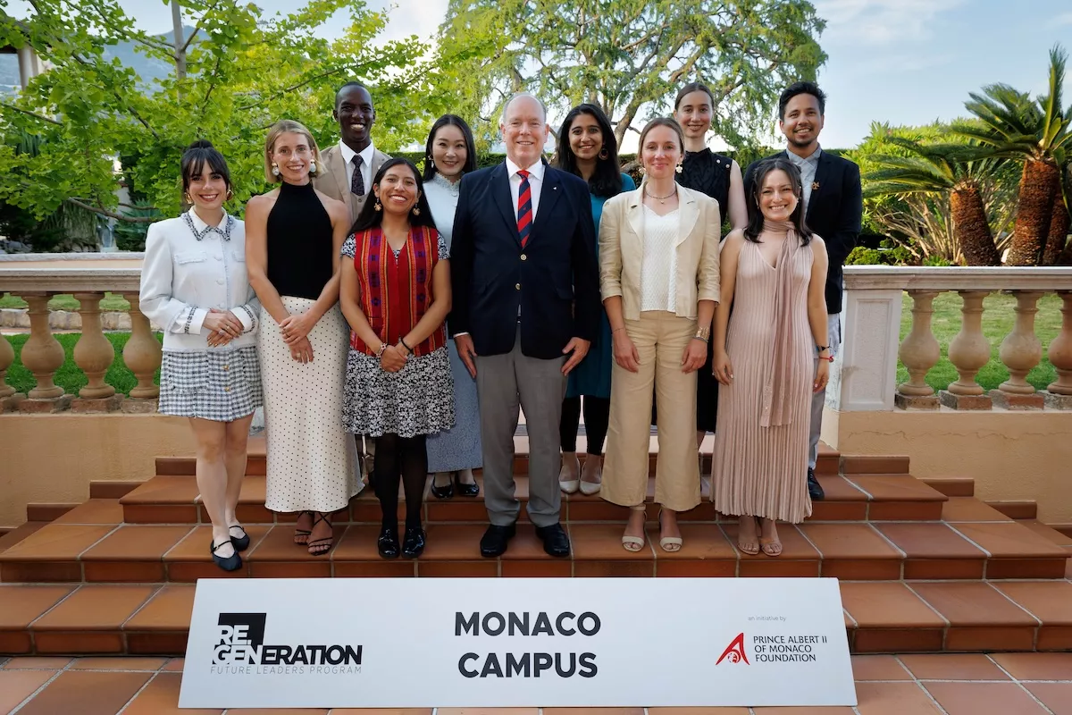 Prince Albert II Foundation brings young environmental leaders to Monaco for Re.Generation campus