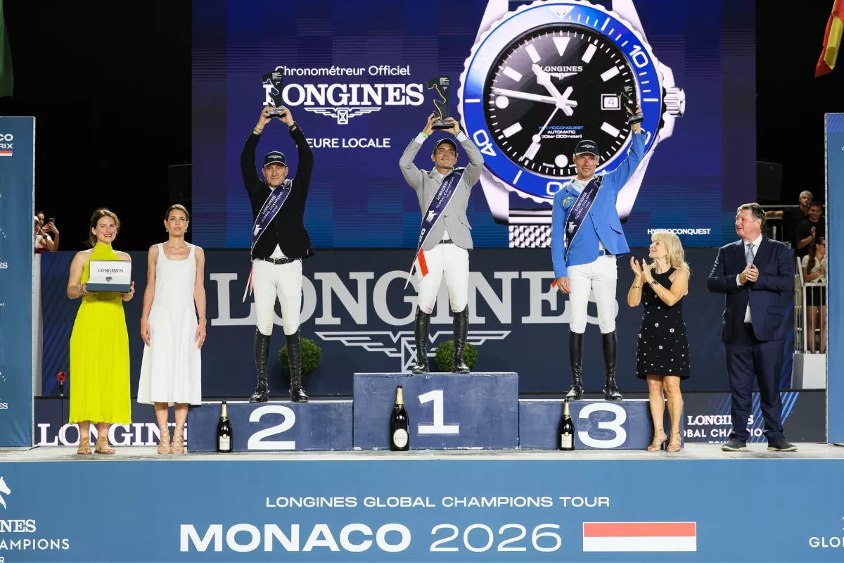 Brazil’s Stephan de Freitas Barcha claims Longines Global Champions Tour Grand Prix in Monaco